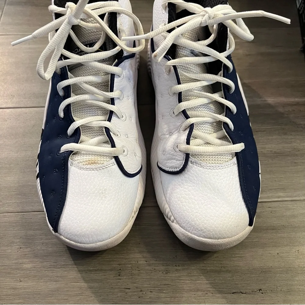 Jordan Jumpman Team II 2 Navy White Varsity Maize Basketball | Men’s 7.5